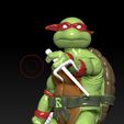 ScreenShot669.jpg Raphael TMNT 6" ACTION FIGURE FOR 3D PRINTING.