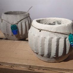 IMG_20200623_105444.jpg STL file Circular planter mold・3D printer model to download