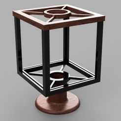 lampara_cubo_120x120mm_2019-Jan-08_09-35-30PM-000_CustomizedView1705456065_jpg.jpg Fichier STL Lampe de lithographie 130mmx 130mm・Design pour imprimante 3D à télécharger