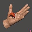 06.jpg Yuji Itadori hand - Sukuna mouth - Jujutsu Kaisen Cosplay Decor 3D print model