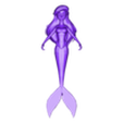 ArielV1.obj Mermaid Doll