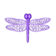 dragonfly.stl Répulsif pour libellules et guêpes