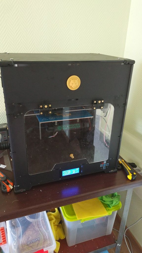 Free 3D file Winbo 3d printer personal logo・3D printer model to