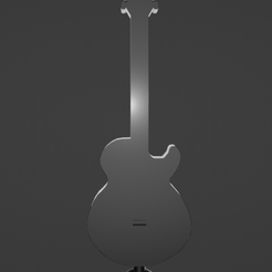 Gitarre-1.png STL-Datei Musikalischer Schlüsselanhänger für alle Gitarrenliebhaber, Konzertgitarre・Design für 3D-Drucker zum herunterladen