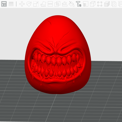 Cursed Grin Easter Egg Cult Horror