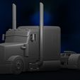 10.jpg American heavy truck Peterbilt custom Model Printing File STL for 3D Printer FDM-FFF DLP-SLA-SLS