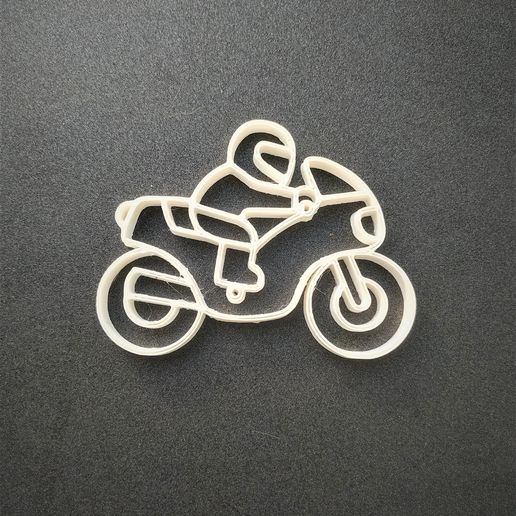 Motorcycle keychain 3D model