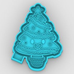 Christmas-tree_1.jpg Christmas tree - freshie mold - silicone mold box