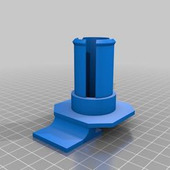 Spool_holder_makerbot_replicator.jpg Filament spool holder mount for MakerBot Replicator