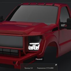 Bx_YSgG1jBg.jpg Файл STL FORD F250 RC BODY・Модель для печати в 3D скачать