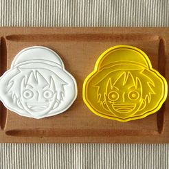 DSC07252.jpg Fichier STL emporte-pièces emporte-pièces one piece monkey D. luffy・Plan à imprimer en 3D à télécharger