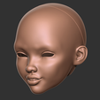 3.png 11 BJD Doll Head Sculpt - Realistic Child Face 3D Model for Resin Casting or Custom Dolls