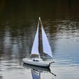 DSC_1008.jpg Modell Segelboot / Yacht - 50cm langer Rumpf