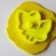 20180828_135718.jpg Download STL file Cute Fox Cookie Cutter • 3D printer model, 3dfactory