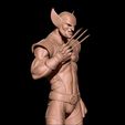 costado.jpg Wolverine / Logan - Statue Fanart