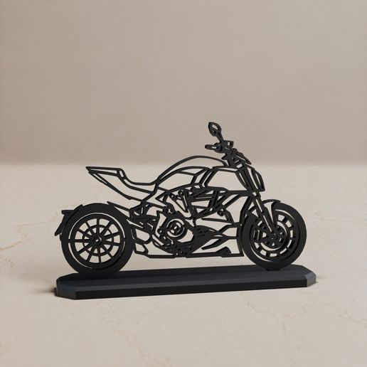 DUCATI DIAVEL 1260 MODELL STAND DECOR