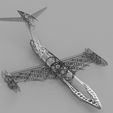 rib_structure.png 3D printed RC Ekranoplan