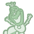 Olaf - copia.png Olaf Frozen cookie cutter