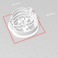 c1.png Файл STL cookie cutter stamp santa faces set・Модель для печати в 3D скачать, nina_hynes