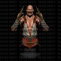 STL file Baraka bone blades from Mortal Kombat 11 🦴・Model to download and  3D print・Cults