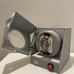TS me tee nT SSeS es aa ara ber oe a Aa B= STL file Remontoir à montre / Watch winder DIY・3D print design to download