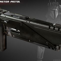 1.jpg STL file WESTAR 35 blaster pistol・Template to download and 3D print, 3dpicasso