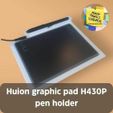 Huion-graphic-pad-H430P-pen-holder.jpg Huion graphic pad H430P pen holder