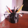 33.png PEN AND EYEGLASS HOLDER FDM amd SLA