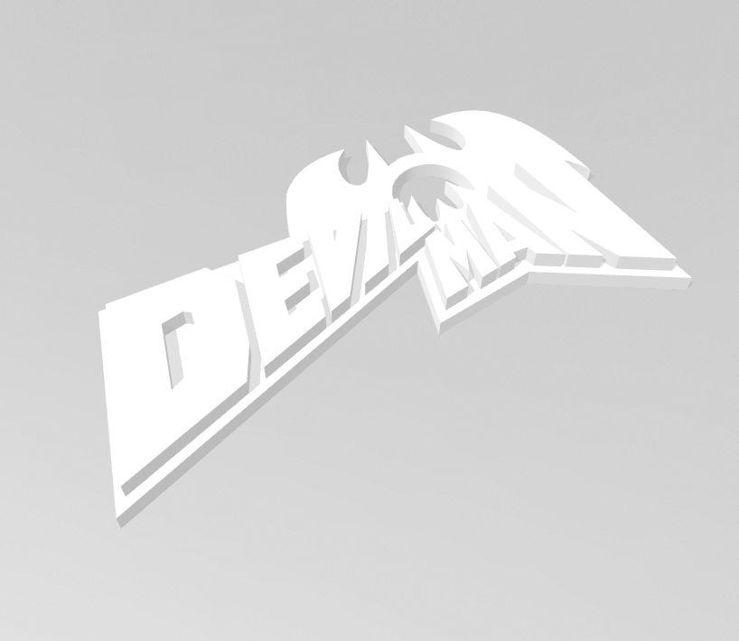 2021-12-05-15.png Download STL file Devil man keychain • 3D printing template, Ezedg2021