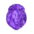 lion3.stl Half Mechanical Lion Head, Wall art, High Detailed 3D STL model