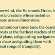 Aetherwind_Card_Back.png Aetherwind, the Harmonic Drake