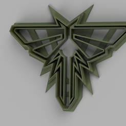 2.png STL file Cookie cutter fireflies the last of us tvshow・3D print object to download