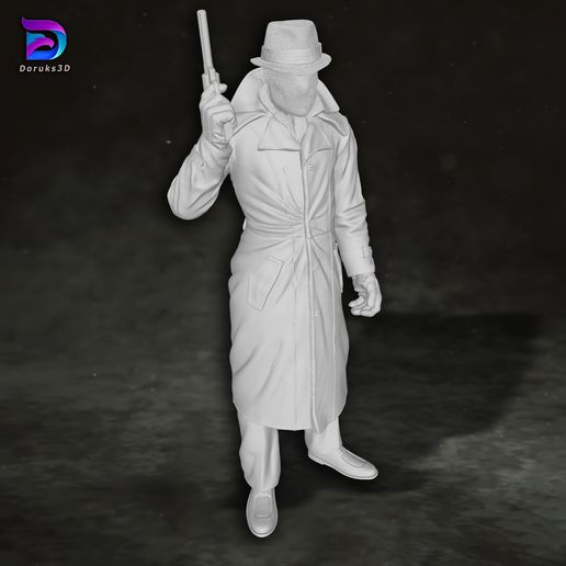 🖨️ Rorschach Watchmen Action Figures Custom 3D Print Model・ 3D File for ...