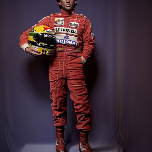 Ayrton Senna - Scale Collectible Statue