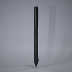 Untitled_Viewport_002.png Fichier STL Stylo Wacom・Modèle à télécharger et à imprimer en 3D
