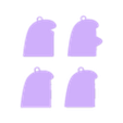 Flork01_Base.stl Flork Keychains Part 1