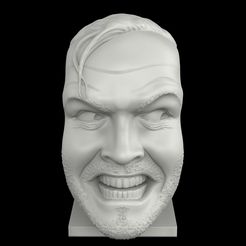 untitled.94.jpg Fichier STL The Shining "Here's Johnny"・Objet pour imprimante 3D à télécharger