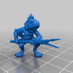 3D Printable Fishman Horde Bundle by Warp Miniatures