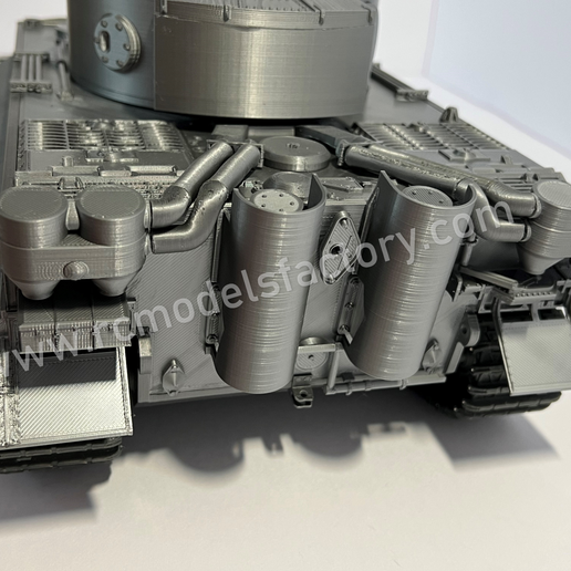 🐅 Tiger H1 - 1/16 RC tank・ 3D File for 3D printing・Cults