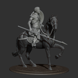ZBrush Document.png Fichier STL gratuit Cavalier・Modèle à télécharger et à imprimer en 3D