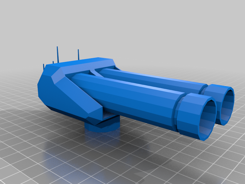 3D Printed Nova Class Dreadnought From Babylon 5 