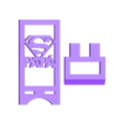 portacelu superpapa v3.stl Archivo STL Porta celulares para el día del padre・Diseño imprimible en 3D para descargar