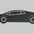 Lamborghini_Huracan_LP610_4_Key_Ring_Render_01.png Porte-clés Lamborghini Huracan LP610 4 Silhouette