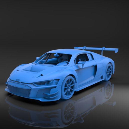 STL file AUDI R8 LMS GT3 2020 STL 🚗 ・3D printable model to download・Cults