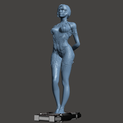 01.png CORTANA HALO 4 - ULTRA HIGH DETAILED SURFACE-GAME ACCURATE MESH stl for 3D printing