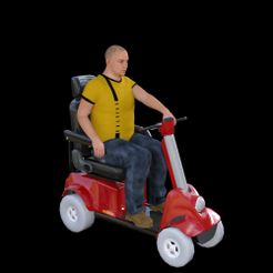 mobilityscooter.jpg Free 3MF file Mobility Scooter・3D printer design to download