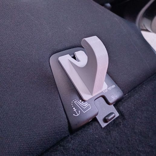 CItroen Picasso rear seat hook