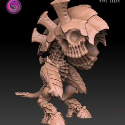 Naa Fichier STL gratuit Ensemble de torse Alien Crusher・Design à télécharger et à imprimer en 3D, HiveDelta