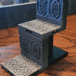 Dragonlock-Overhang.png Free 3D file Dragonlock Tile Risers・3D print design to download, AVK