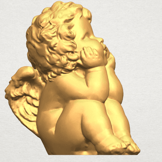 TDA0481 Angel Baby 04 A06.png Download free file Angel Baby 04 • 3D printing model, GeorgesNikkei